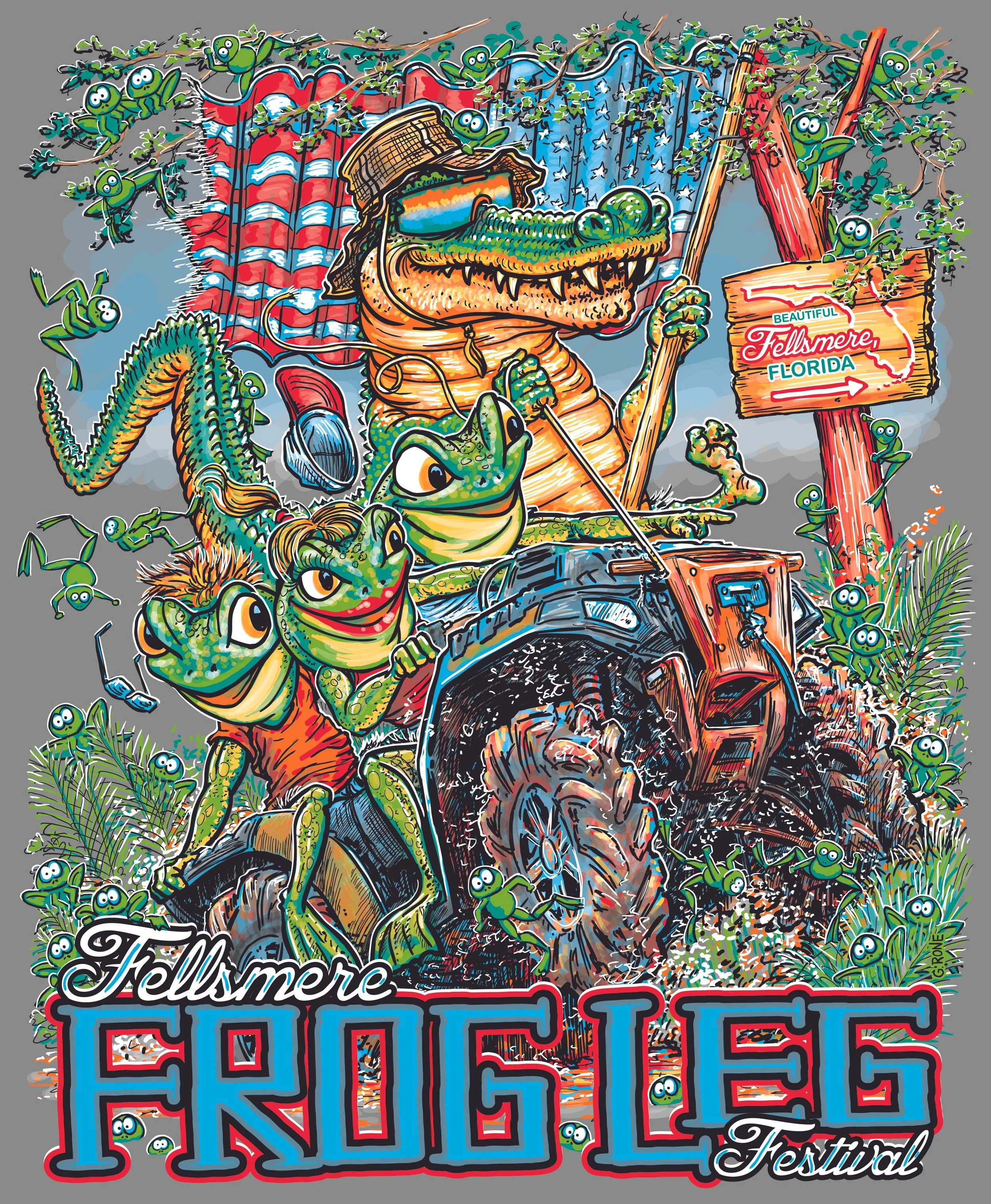 T-Shirts — Fellsmere Frog Leg Festival